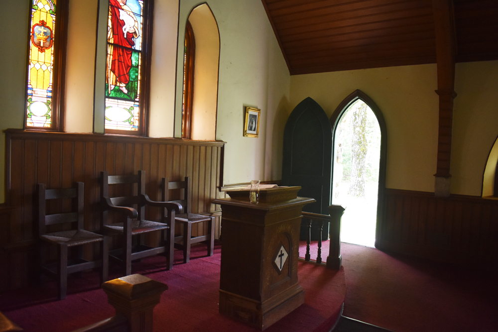 The pulpit at Valley View